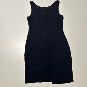 vintage Mixit black sheath dress, size 3/4